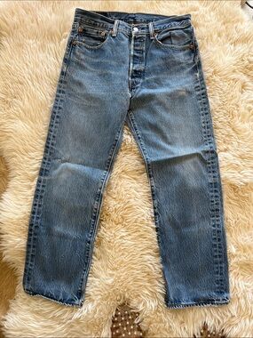 Levi’s 501 Original Straight Leg Button Fly Jeans - As Is
